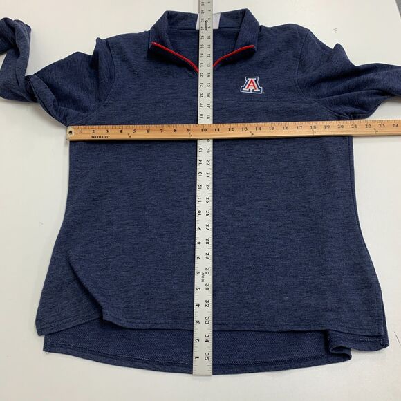 Champion Arizona Wildcats Sweatshirt Womens L Large Blue Embroidered Fleece - Picture 6 of 11